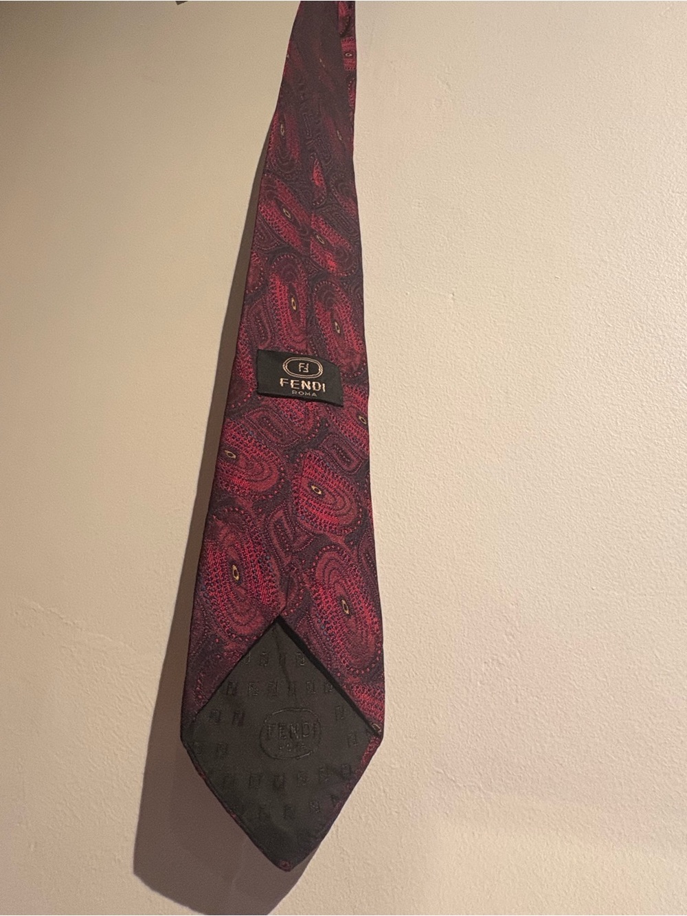 Fendi tie red